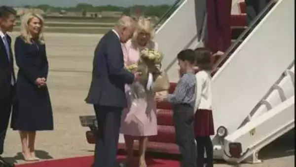 【速報】チャールズ国王夫妻がワシントンに到着　即位後初のアメリカ国賓訪問スタート