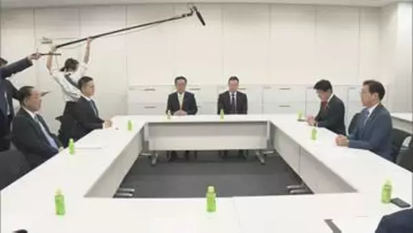 「再来週中には結論」　合意した衆院比例代表の議員定数31議席減で自民・維新・国民が法案化に向けた実務者会合スタート