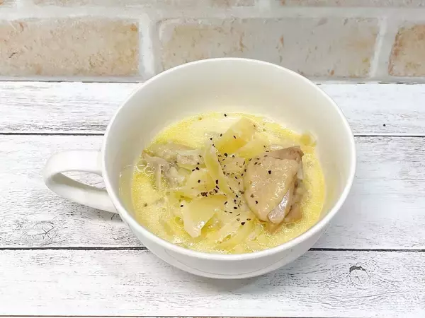 「やる気が1％しか出ないときでも"豆乳ポタージュ"や"カレースープ"が作れる！」の画像