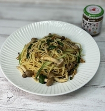 食べるねぎ油と醤油の香ばしさがたまらない！【ねぎ油の和風パスタ】