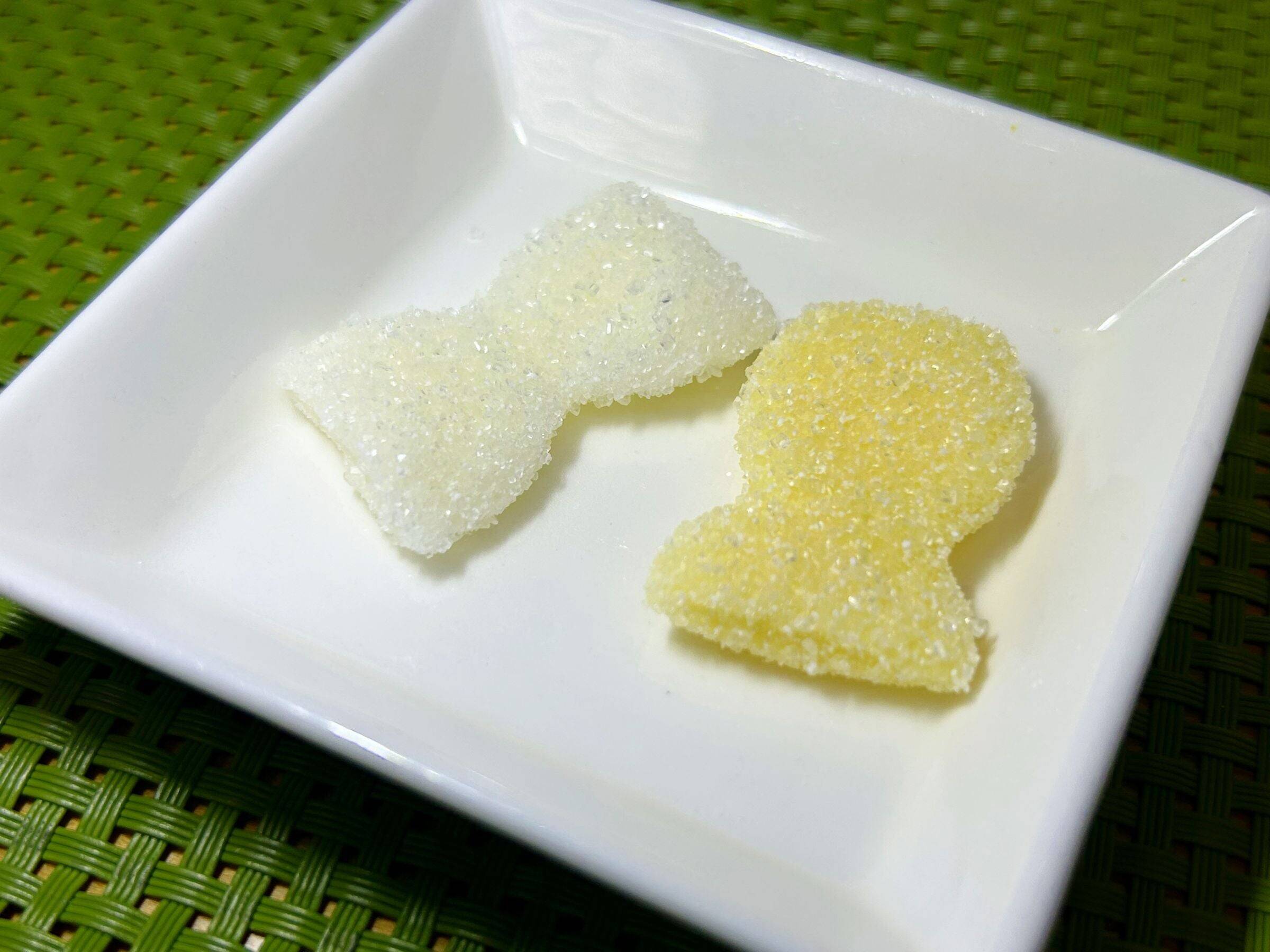 シャリっとグミ　食べ比べ