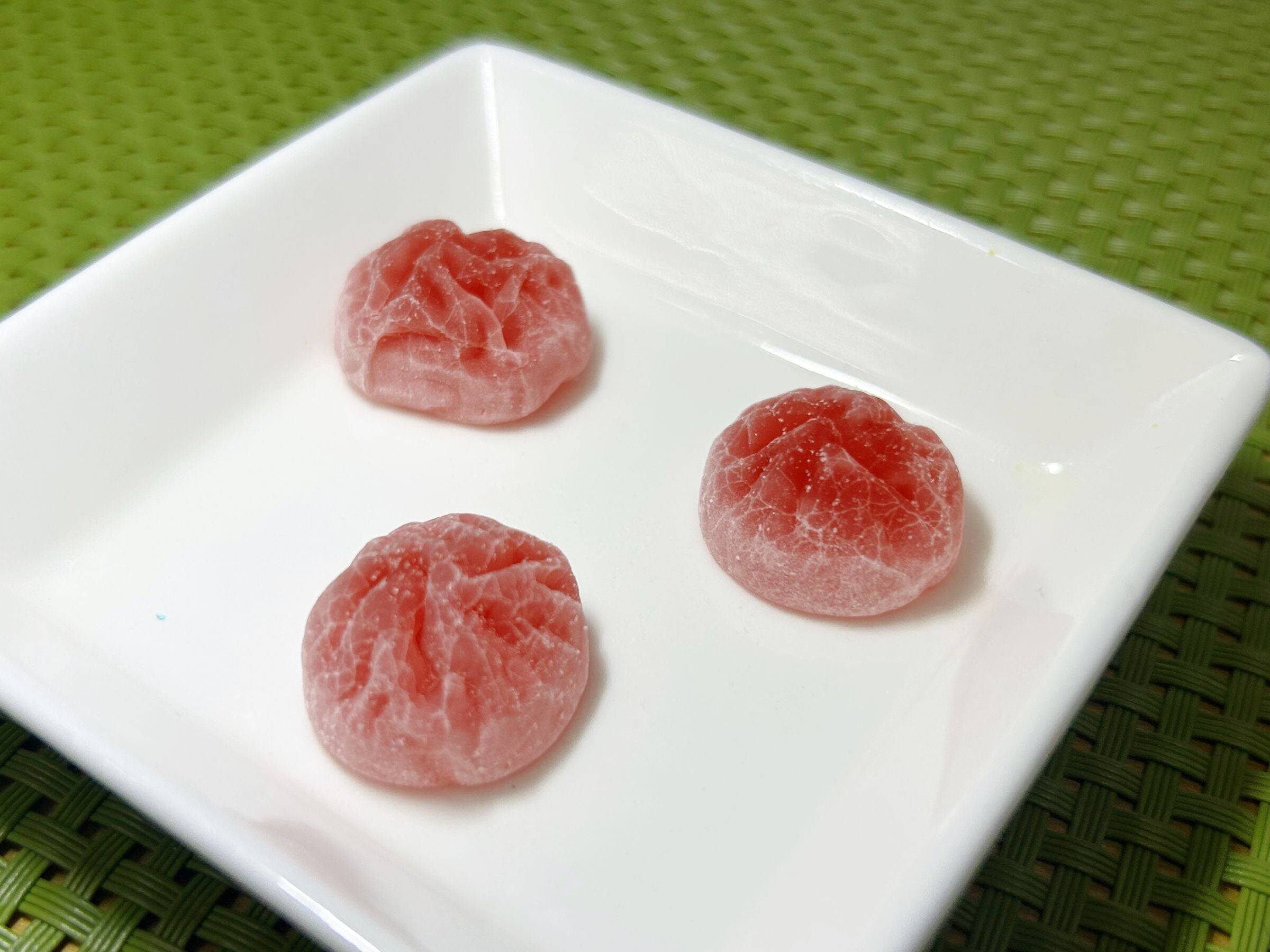 シャリっとグミ　食べ比べ