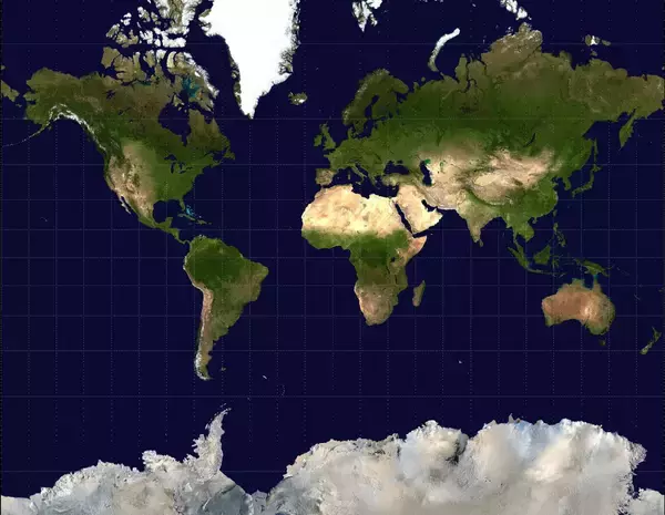 「アフリカはグリーンランドの１４倍！？ "世界地図”をめぐるウラ事情」の画像