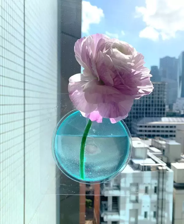 「お花と一緒にプレゼント！水を入れて花瓶に変身！折りたためる花瓶コレクション」の画像