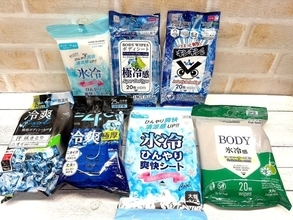 100円ショップで買える！スースー系ボディシート頂上決戦2026