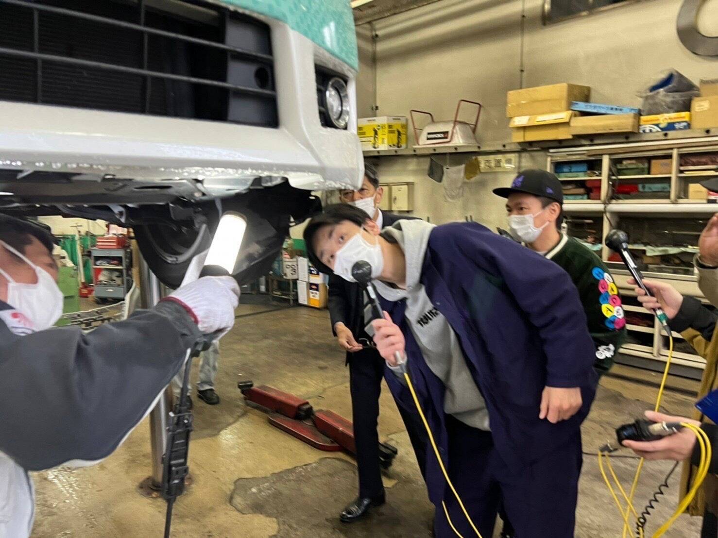 カリファイアを緊急修理！