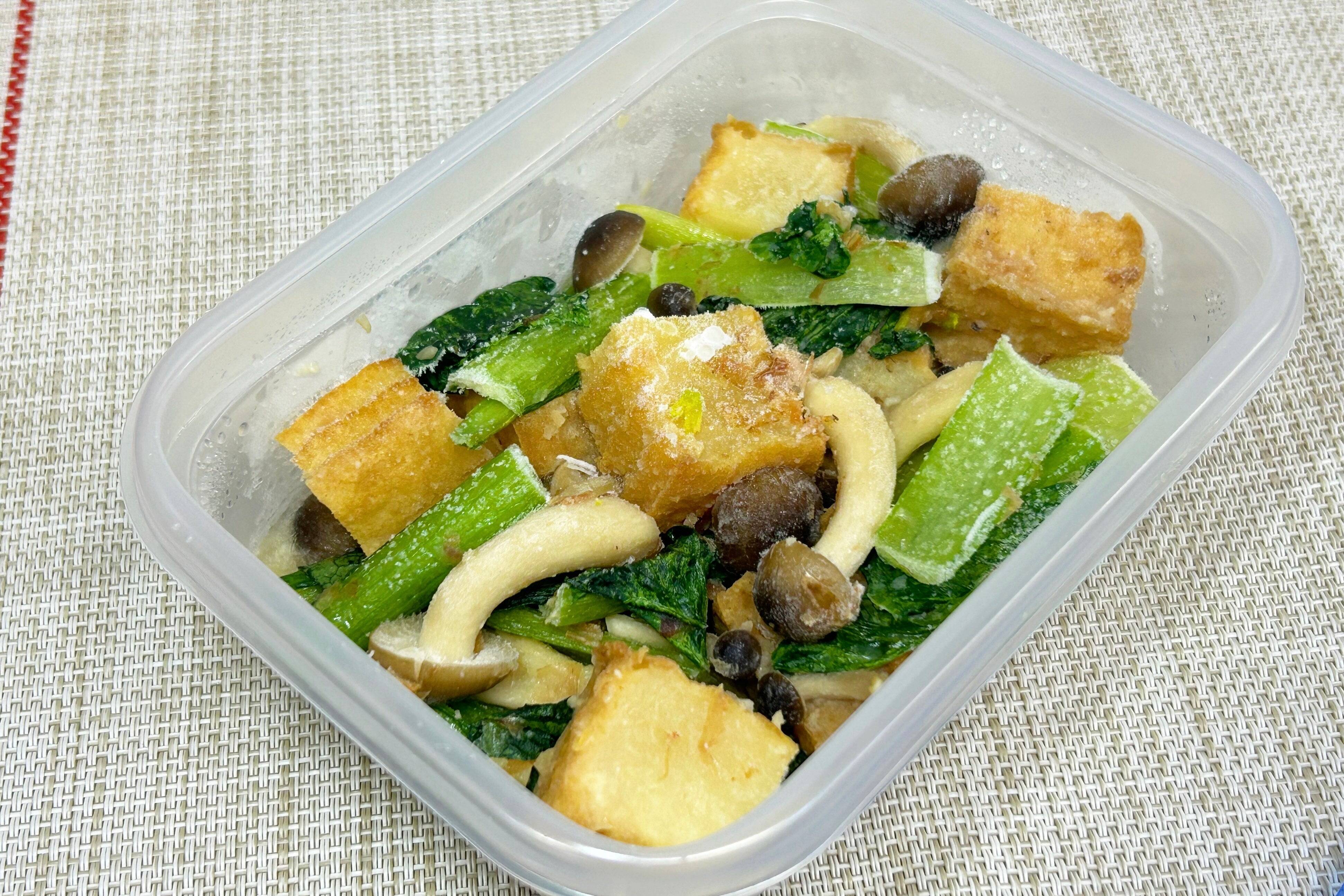厚揚げも冷凍OK！帰宅後3分で食べられる、冷凍作りおきおかずのレシピ