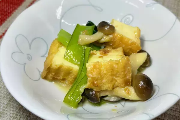 「厚揚げも冷凍OK！帰宅後3分で食べられる、冷凍作りおきおかずのレシピ」の画像