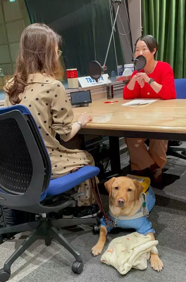 「イモト＆立木早絵さんの「盲導犬」の話」の画像