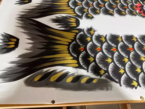 「変わるこいのぼり事情　室内化の時代に残す手描き」の画像