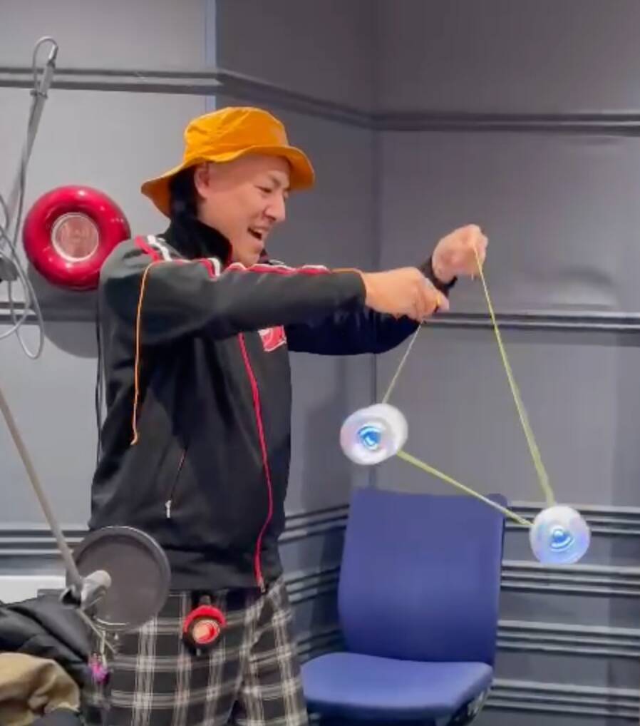 ヨーヨー世界チャンピオンのトリックを披露！