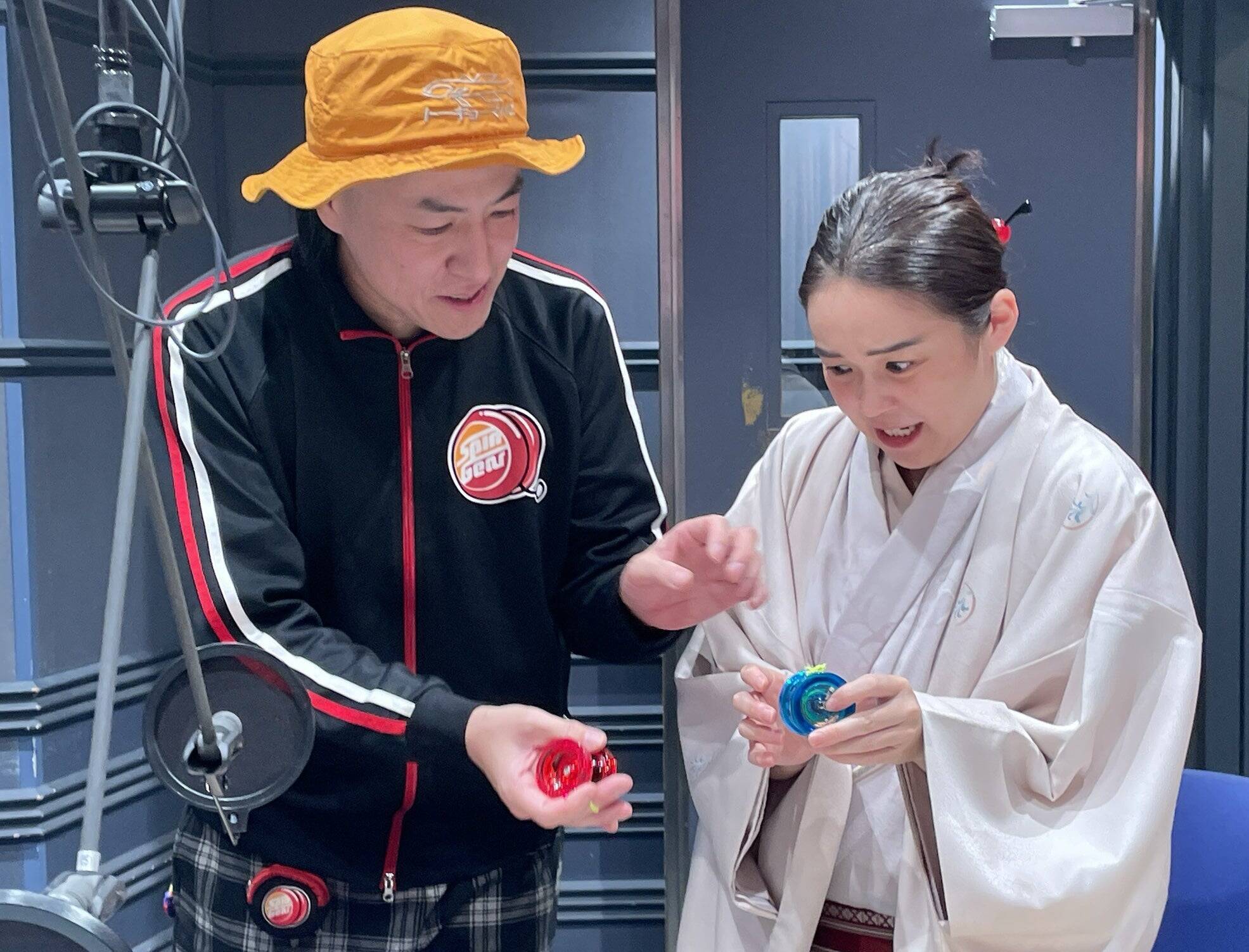 ヨーヨー世界チャンピオンのトリックを披露！