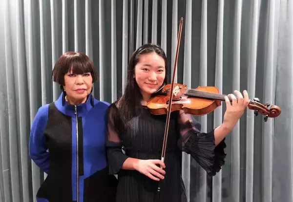 最年少ゲスト！ 若手バイオリニスト若尾圭良さん