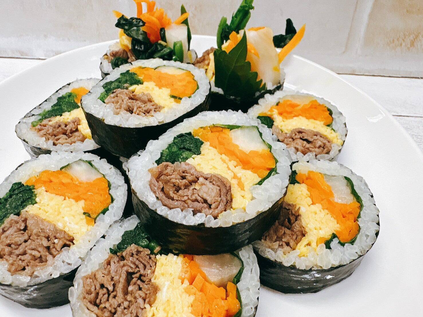 直伝レシピ韓国の海苔巻き「キムパ」は少し特別な日のごちそうなんです
