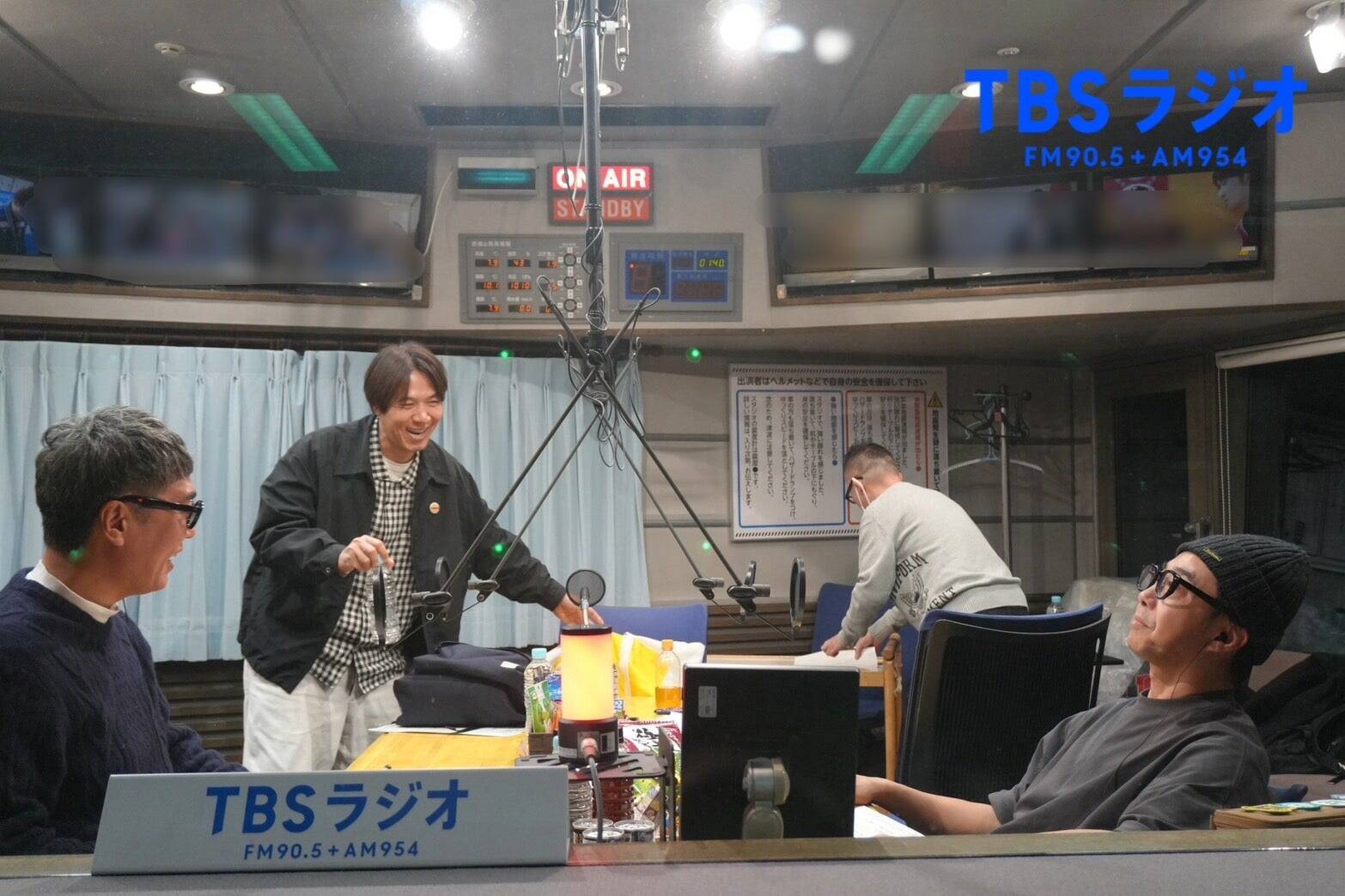 コカドとひよりんと林田が来てくれたけど・・・やっぱり天気の話が一番