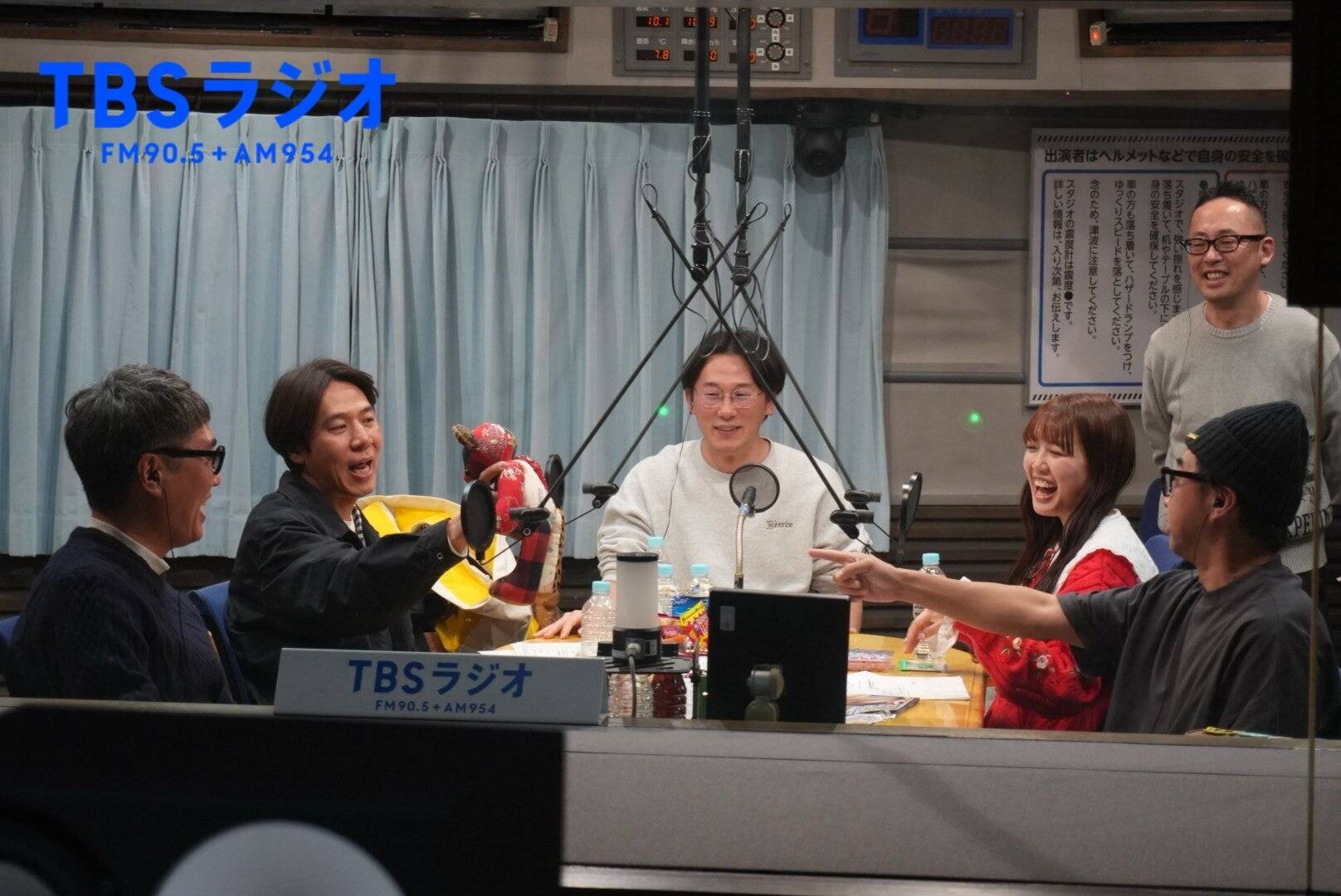 コカドとひよりんと林田が来てくれたけど・・・やっぱり天気の話が一番