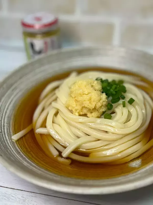 「しょうがのフレッシュな香りがふわっと広がる！しょうがぶっかけうどん」の画像
