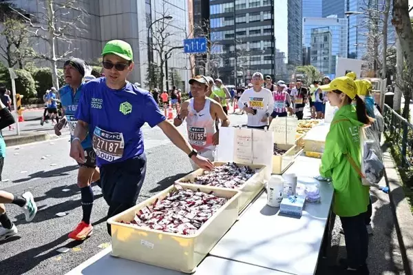 マラソン大会、余った給食はどこへ？これからは器も食べる時代？
