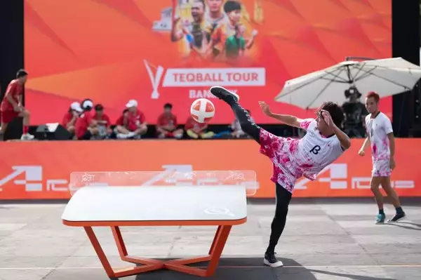 アジア競技大会　新競技"テックボール"