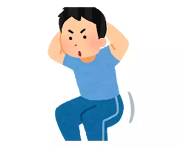 筋力低下を防ぐ鎌田式スクワット・かかと落とし