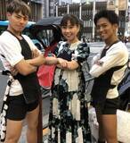 「池田めぐみ ラブワゴンならぬラブ人力車？で浅草『あいのり』デート!!」の画像4