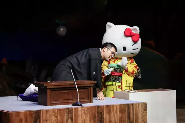 「異色のコラボ 講談師・神田松之丞とハローキティの二人会が実現！この日だけの特別演目も！」の画像
