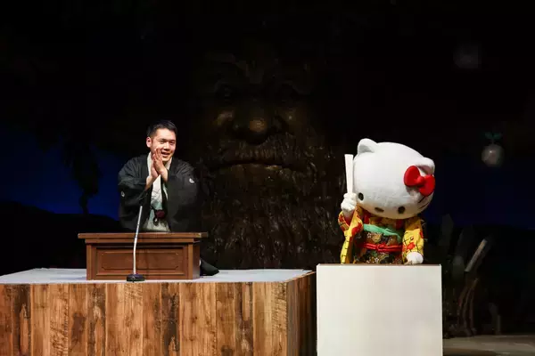 「異色のコラボ 講談師・神田松之丞とハローキティの二人会が実現！この日だけの特別演目も！」の画像