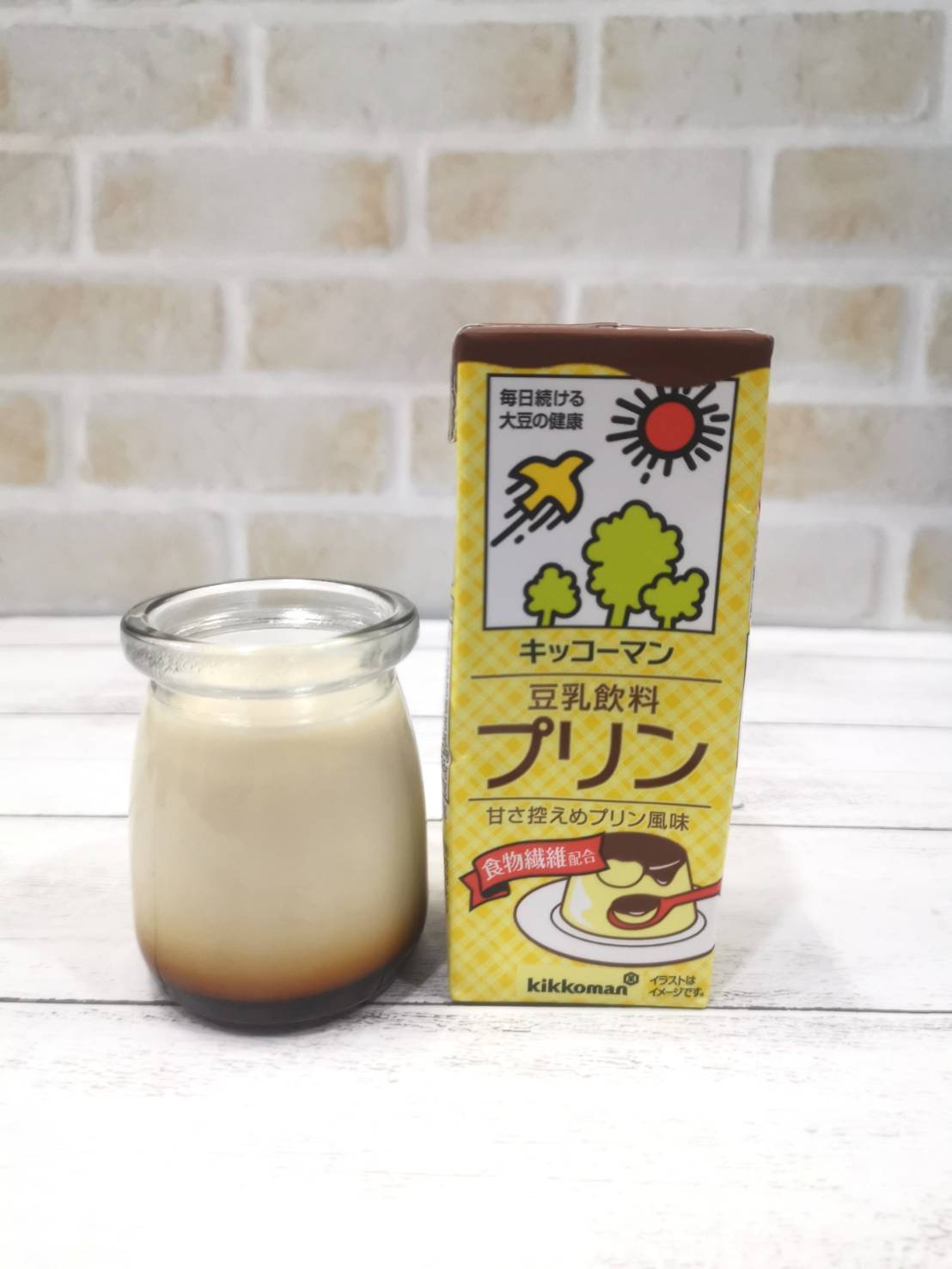 キッコーマンの豆乳飲料で「プリン」を作るには