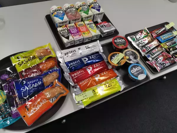 コンビニプロテイン35種類を食べ比べてみた結果…【プロテイン初心者 必読】