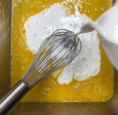 浸ける時間はたった3分！「8枚切りの食パン」でできる「時短フレンチトースト」