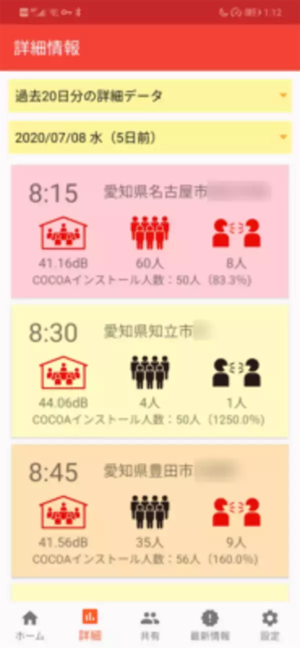 「COCOAを補完するアプリ!?　三密チェッカー」の画像