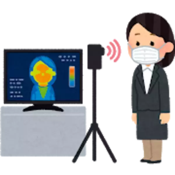 「店頭での検温　本当に大丈夫？」の画像