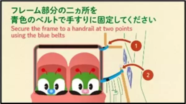 「ベビーカーで公共交通機関が利用しやすくなる新たな試み」の画像