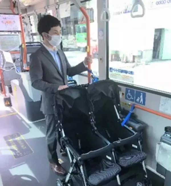 ベビーカーで公共交通機関が利用しやすくなる新たな試み