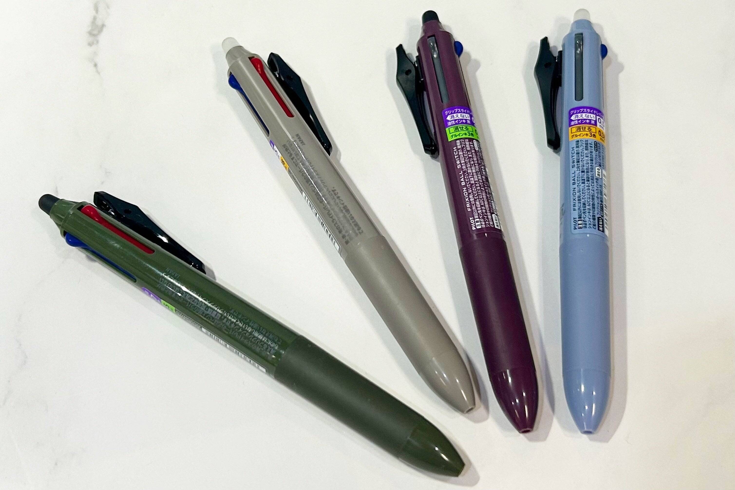 何本もペンを持つ必要なし！新しいフリクション、1本で手帳も重要書類も記入完了