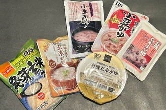 おやつにもぴったり⁉”玄米がゆ”に”小豆がゆ” レトルトお粥を食べ比べ！