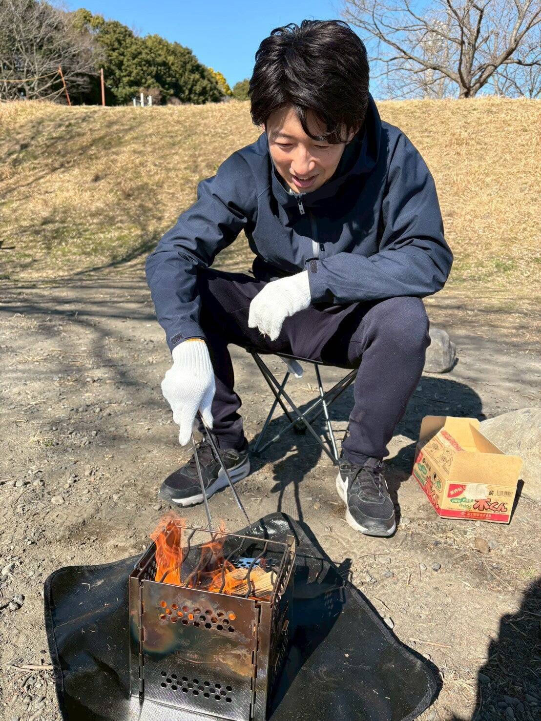 焚き火がもたらしてくれる”無言コミュニケーション”とは  杉山アナ焚き火体験