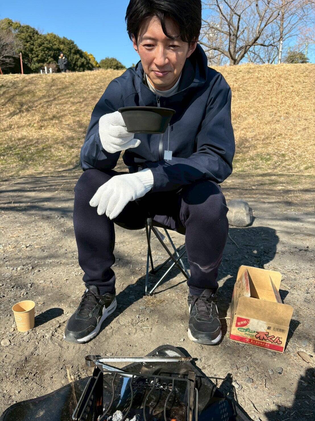 焚き火がもたらしてくれる”無言コミュニケーション”とは  杉山アナ焚き火体験