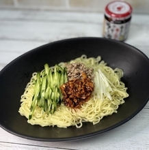 ラー油和え麺　かんたんレシピ