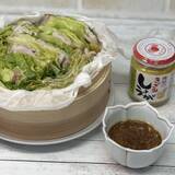 「刻みしょうがとしょうゆの芳醇タレで旨み引き立つレタスと豚肉のミルフィーユ」の画像1