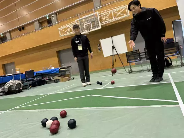 「ＣＢＣラジオ佐藤楠大アナが愛知県豊田市日本ボッチャ選手権大会をレポート！」の画像