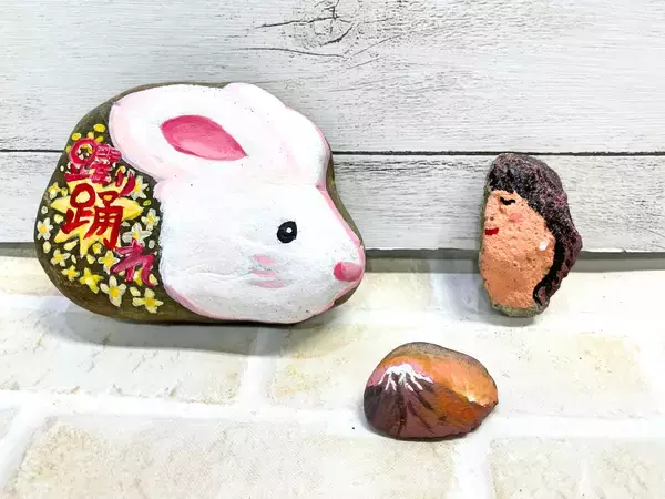 「センスが試される！？ストーンアート」の画像