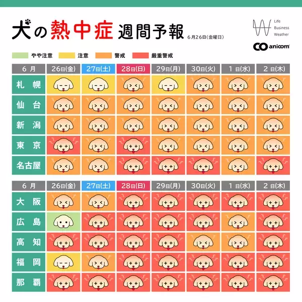 「猛暑からペットを守る　予報とバッジで熱中症対策」の画像