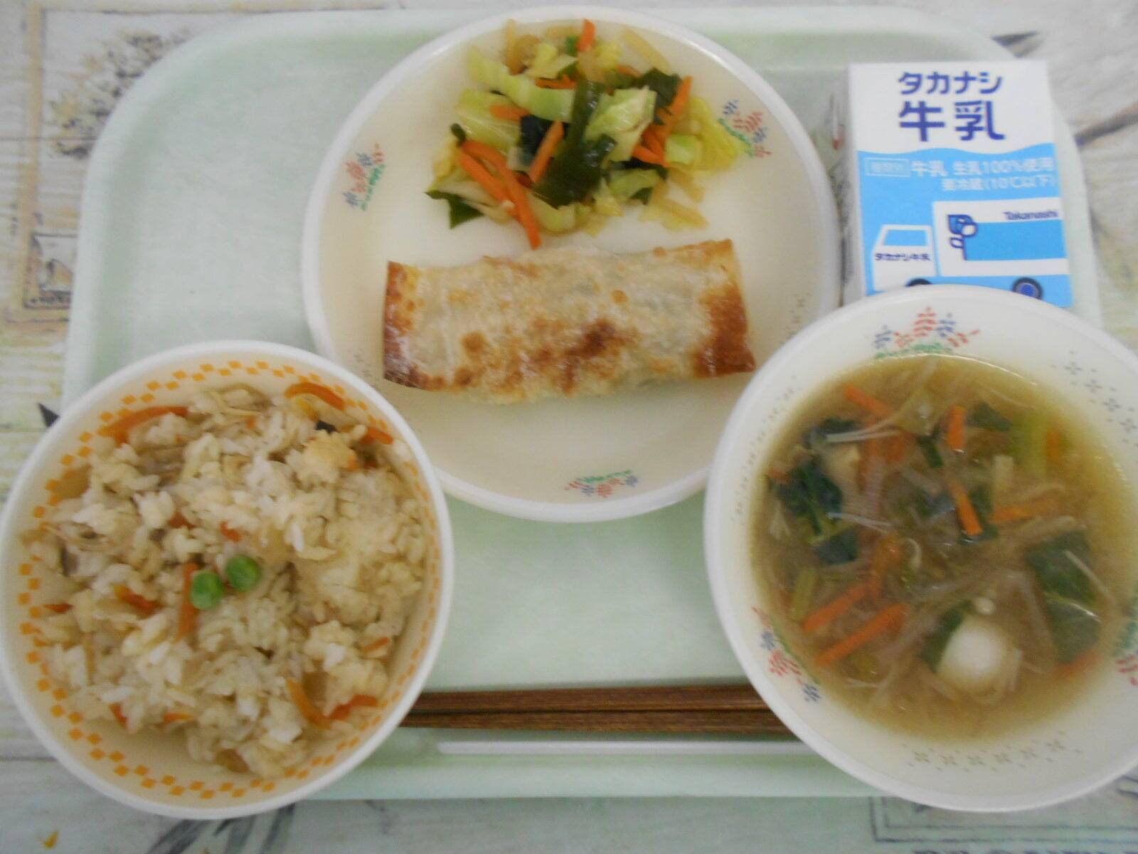 放置竹林を食べて減らす　町田市の給食に入った竹