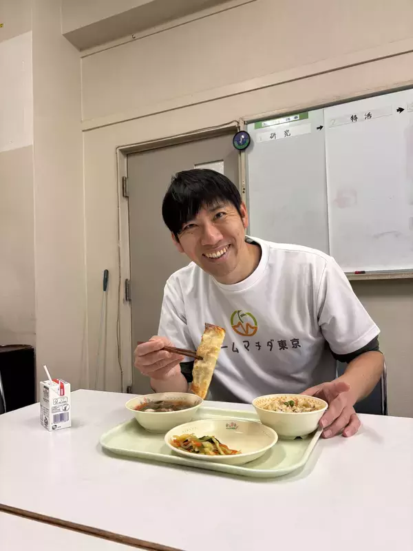 「放置竹林を食べて減らす　町田市の給食に入った竹」の画像