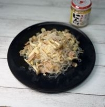 刻みにんにくで満足感UP！罪悪感ゼロ絶品ヘルシー白滝のペペロンチーノ