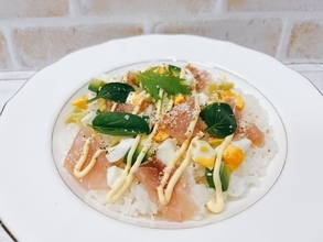 黄金比で簡単 　洋風ちらし寿司レシピ