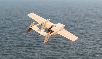 段ボールドローン　防衛・防災に期待