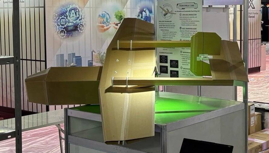 段ボールドローン　防衛・防災に期待