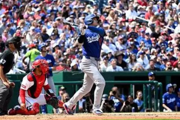 大谷翔平が今季1号3ラン含む4打点 ドジャースの打線爆発で13得点快勝